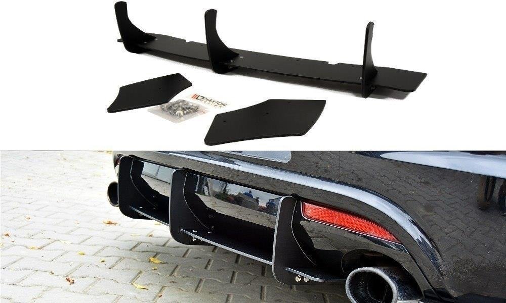 Maxton Design VW Scirocco R Rear Diffuser & Rear Side Splitters