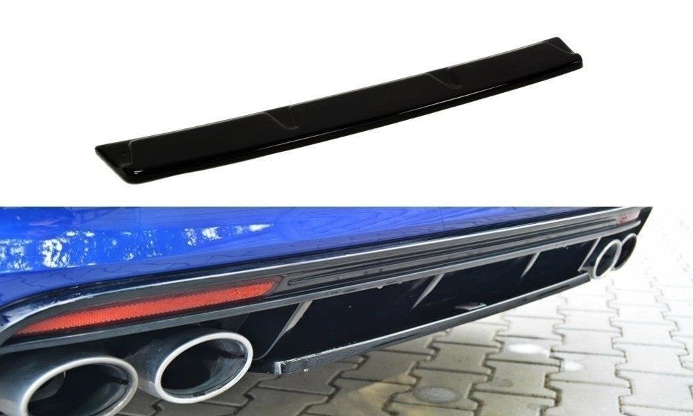 Maxton Design VW Golf Mk7 R Wagon Central Rear Splitter