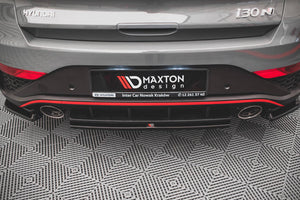 Maxton Design Hyundai i30 N Mk3.5 Facelift Hatchback Central Rear Splitter