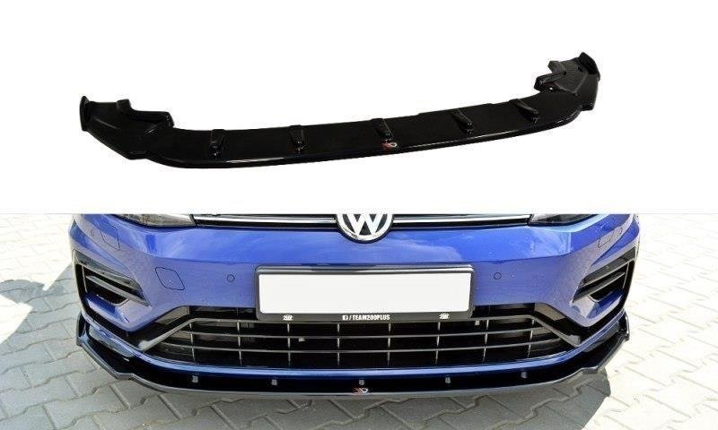 Maxton Design Front Splitter VW Golf Mk7.5 R Ver1 (Facelift) Front Lip