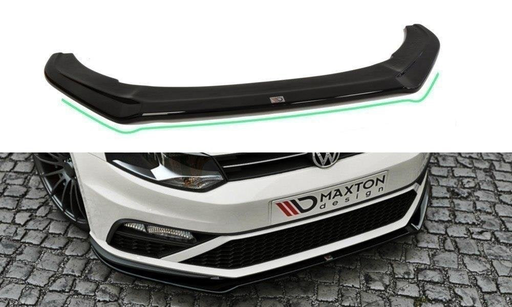 Maxton Design Front Splitter V.2 VW Polo Mk5 GTI (Facelift)