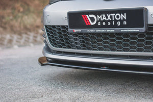 Maxton Design Front Splitter V.2 VW Golf Mk7 GTI (Prefacelift) Front Lip