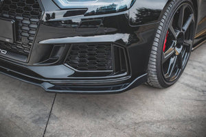 Maxton Design Audi RS3 Facelift Front Splitter Lip V3