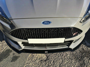 Maxton Design Front Ford Focus Mk 3 ST Front Splitter Lip (Facelift)