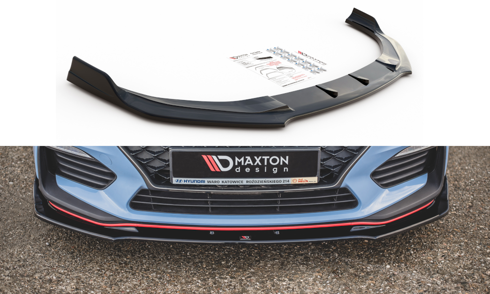 Maxton Design Hyundai i30 Mk3 N Front Splitter V.3