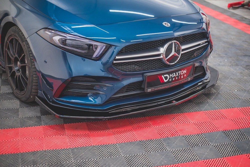 Maxton Design Front Splitter V.3 Mercedes A35 W177 Aero AMG Front Lip