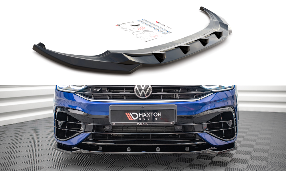 Maxton Design VW Tiguan MK2 R / R-Line Facelift Front Splitter Lip V.3