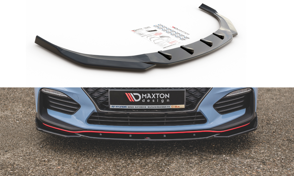 Maxton Design Hyundai i30 Mk3 N Front Splitter V.4