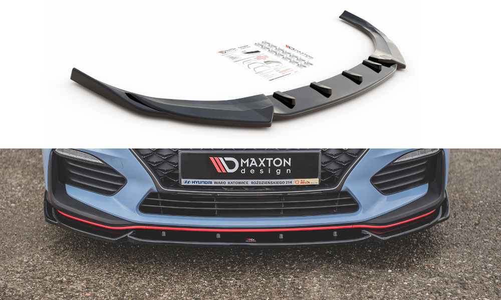 Maxton Design Hyundai i30 Mk3 N Front Splitter V.5