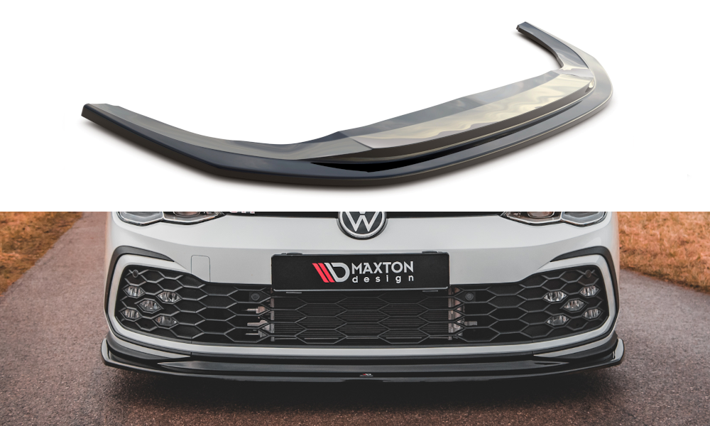 Maxton Design Front Splitter V.5 VW Golf Mk8 GTI Front Lip