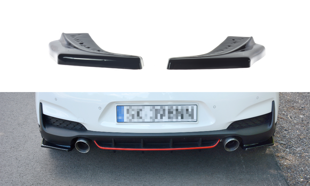 Maxton Design Hyundai i30 Mk3 N Rear Side Splitters