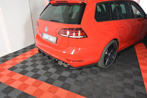 Maxton Design Rear Side Splitters VW Golf Mk7.5 R Wagon (Facelift)