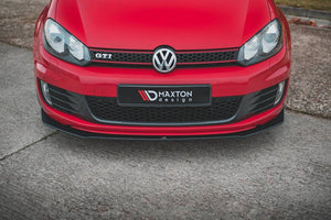 Maxton Design Racing Durability Front Splitter VW Golf MK6 GTI Front Lip