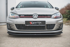 Maxton Design Racing Durability Front Splitter VW Golf MK7 GTI Front Lip