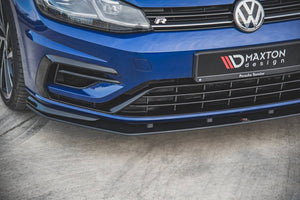 Maxton Design Racing Durability Front Splitter VW Golf MK7.5 R Front Lip