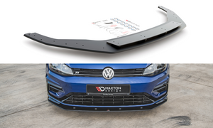 Maxton Design Racing Durability Front Splitter VW Golf MK7.5 R Front Lip