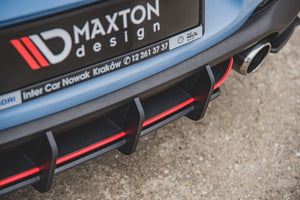 Maxton Design Racing Durability Rear Diffuser V1 Hyundai I30 N MK3 Hatchback