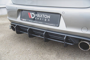 Maxton Design Racing Durability Rear Diffuser V2 Golf MK7 GTI