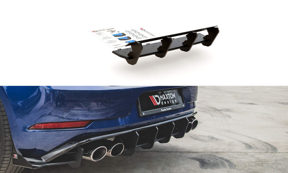 Maxton Design Racing Durability Rear Diffuser Golf MK7.5 R