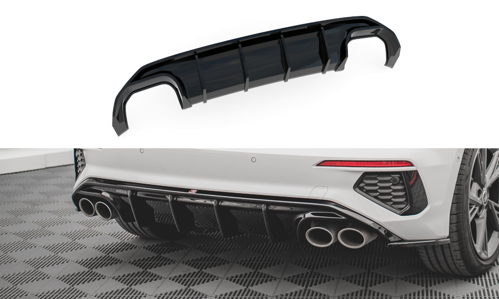 Maxton Design Rear Diffuser Valance Audi S3 8Y Sportback