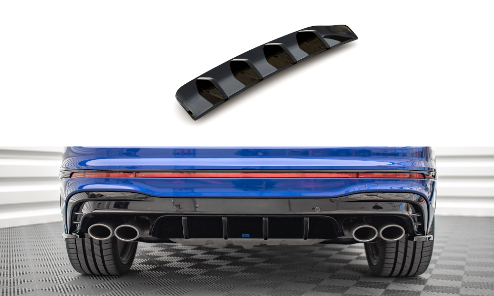 Maxton Design VW Tiguan Mk2 R Facelift Rear Diffuser Valance