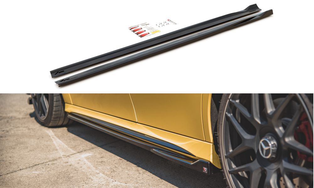 Maxton Design Side Skirts Mercedes A45S W177 AMG