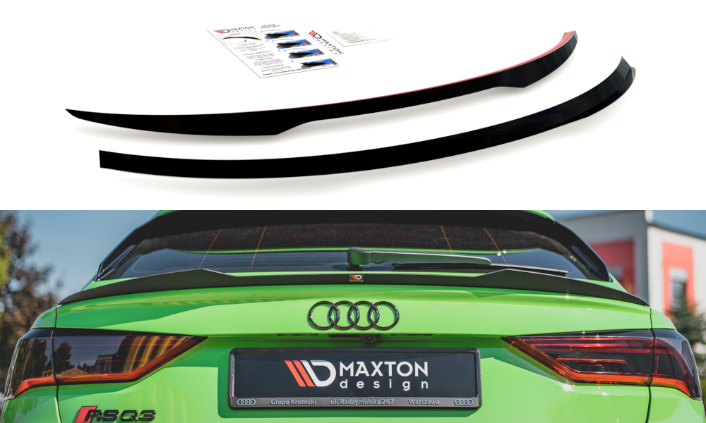 Maxton Design Audi RSQ3 F3 Rear Spoiler Cap