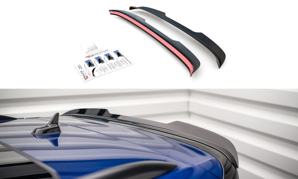 Maxton Design VW Tiguan Mk2 R / R-Line Facelift Rear Spoiler Cap