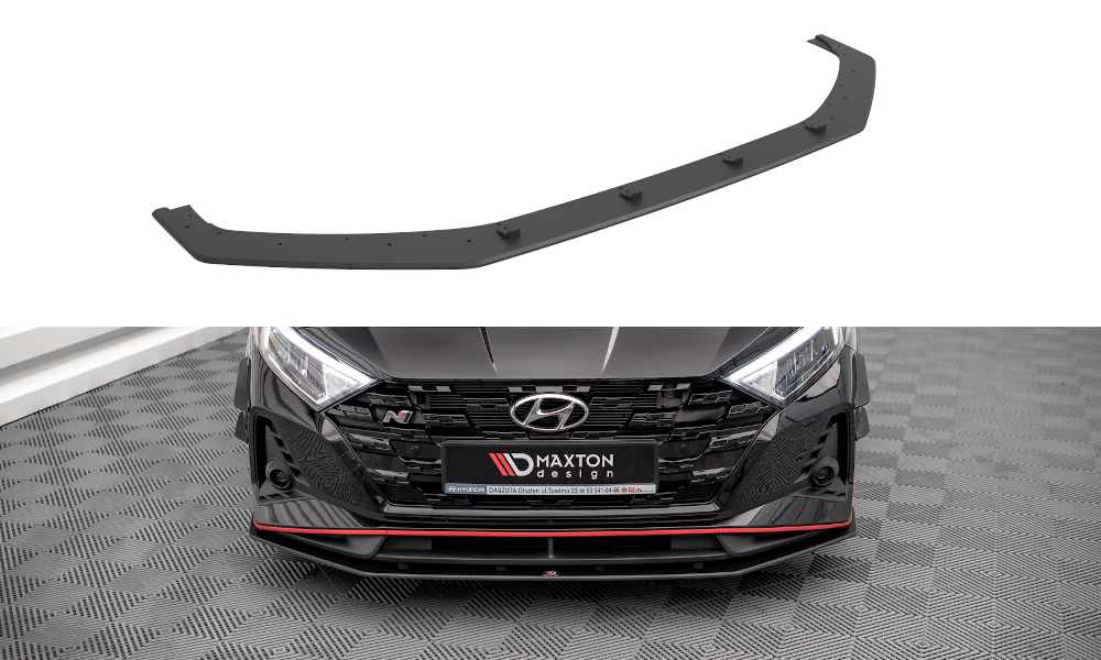 Maxton Design Racing Durability Front Splitter Hyundai i20 N Mk3 Street Pro