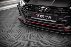 Maxton Design Racing Durability Front Splitter Hyundai i20 N Mk3 Street Pro