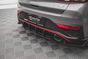Maxton Design Racing Durability Rear Diffuser Hyundai I30 N MK3.5 Facelift Hatchback