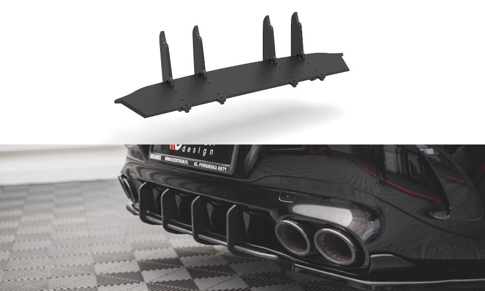 Maxton Design Street Pro Rear Diffuser Mercedes AMG CLA 35 / 45 AERO C118