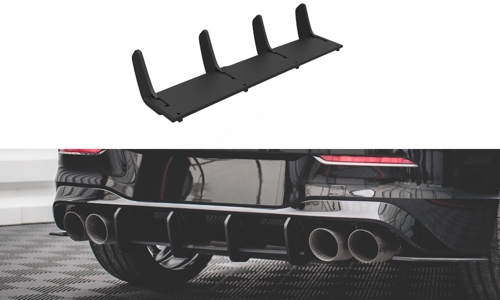 Maxton Design Racing Durability Rear Diffuser Golf MK8 R