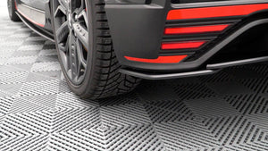 Maxton Design Racing Durability Rear Side Splitters Hyundai i20 N Mk3 Street Pro