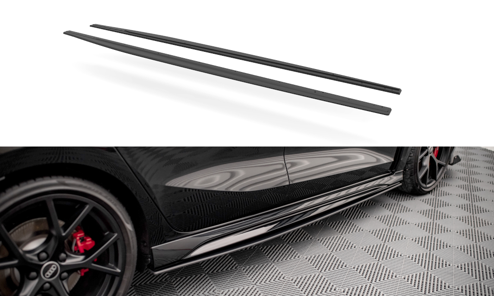Maxton Design Racing Durability Side Skirts Audi RS3 8Y Street Pro Sportback