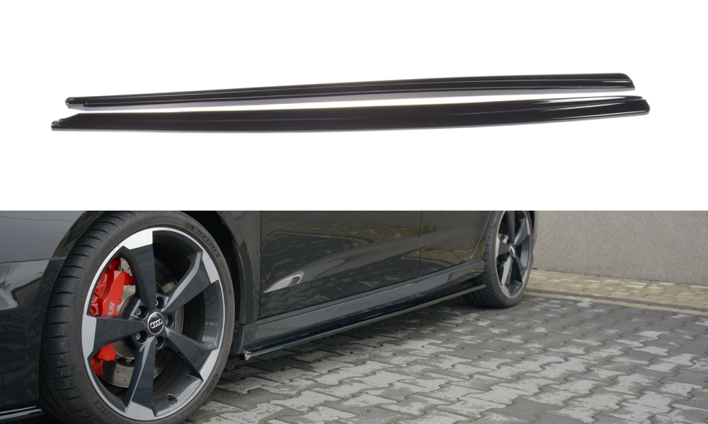 Maxton Design Audi RS3 8V Facelift Hatch Back Side Skirts