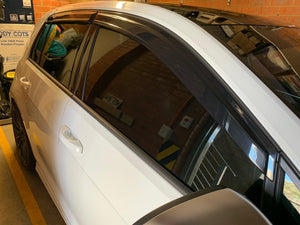 2012-2020 Volkswagen Golf GTI & R Mk7 Mk7.5 All Models Window Visors | Weather Shields