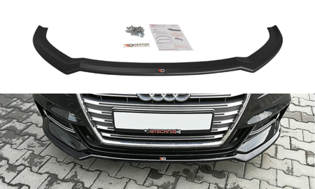 Maxton Design Front Splitter Audi S3 / A3 S-Line 8V Fl V2