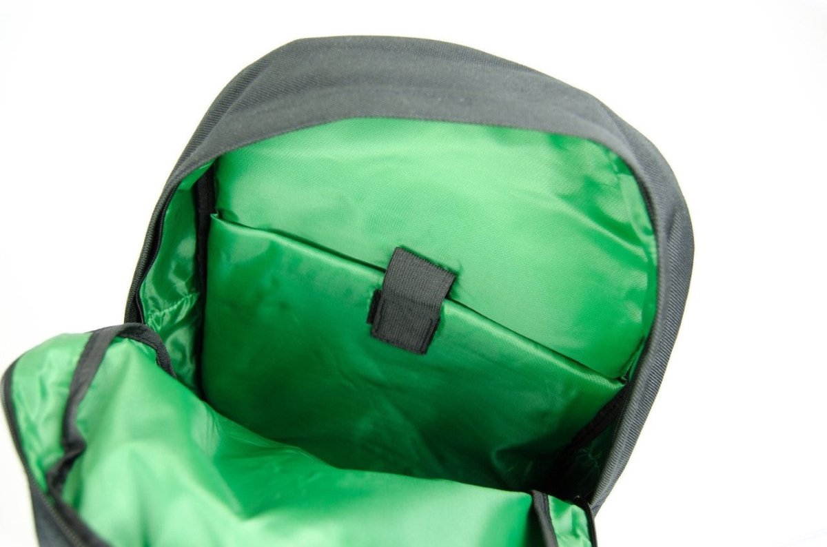 JDM Bride Bag Backpack With Green Takata Racing Harness Strap & Brown Leather